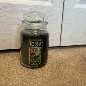 NWT Balsam & Cedar Yankee Candle 22oz
